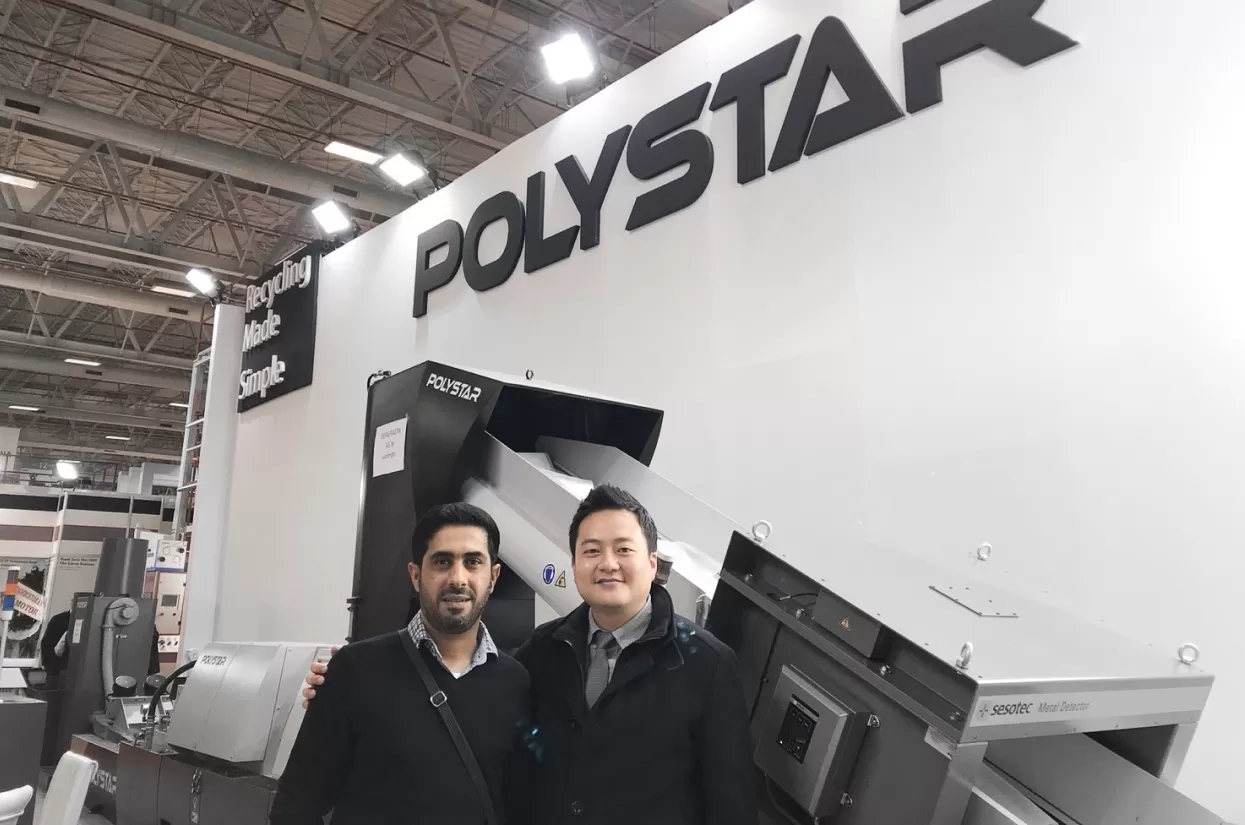 PE film plastic recycling system in Plast Eurasia 2017